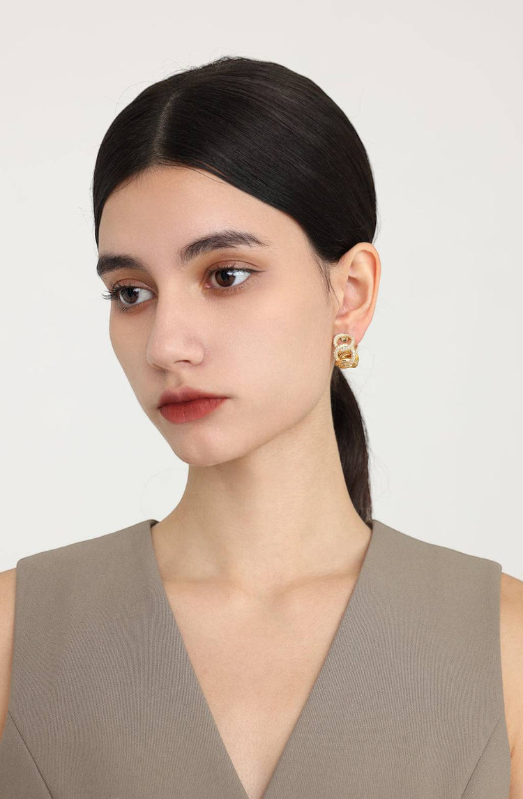 Verlina Hoop Earrings / Gold