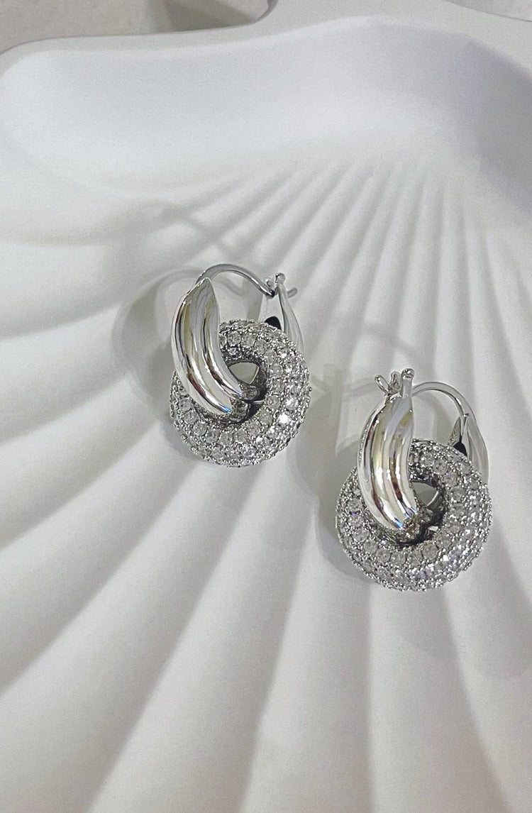 Aria Hoops / Silver