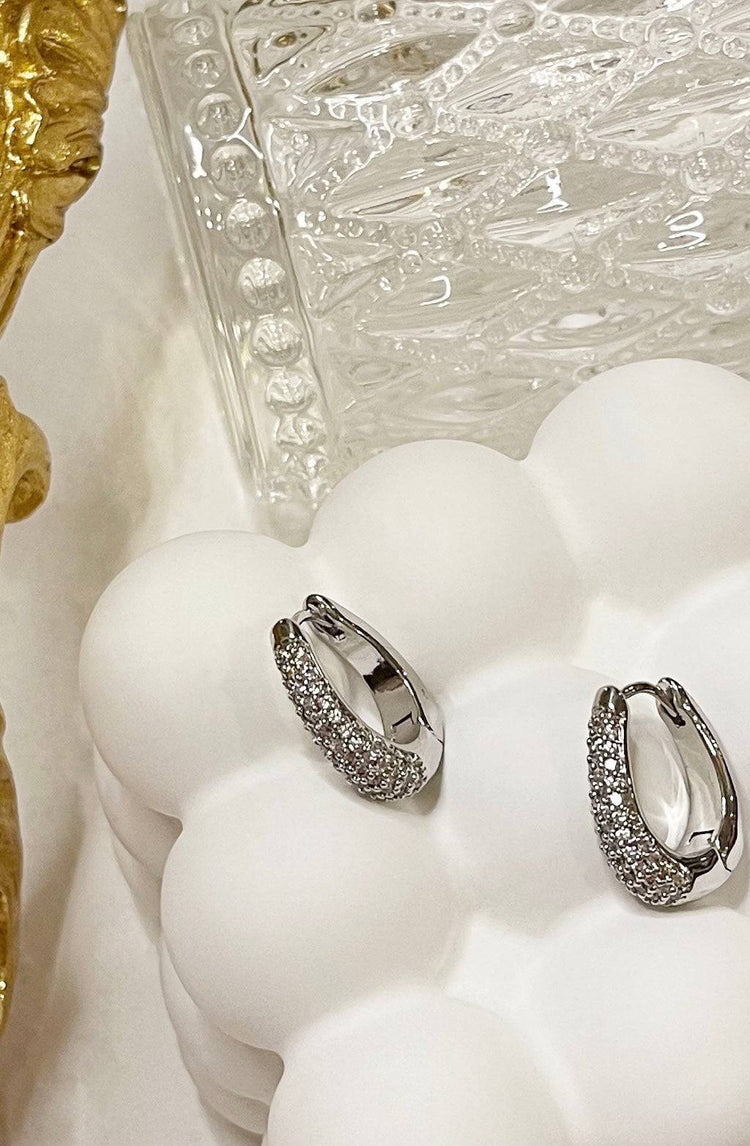 Hedy hoops / Silver