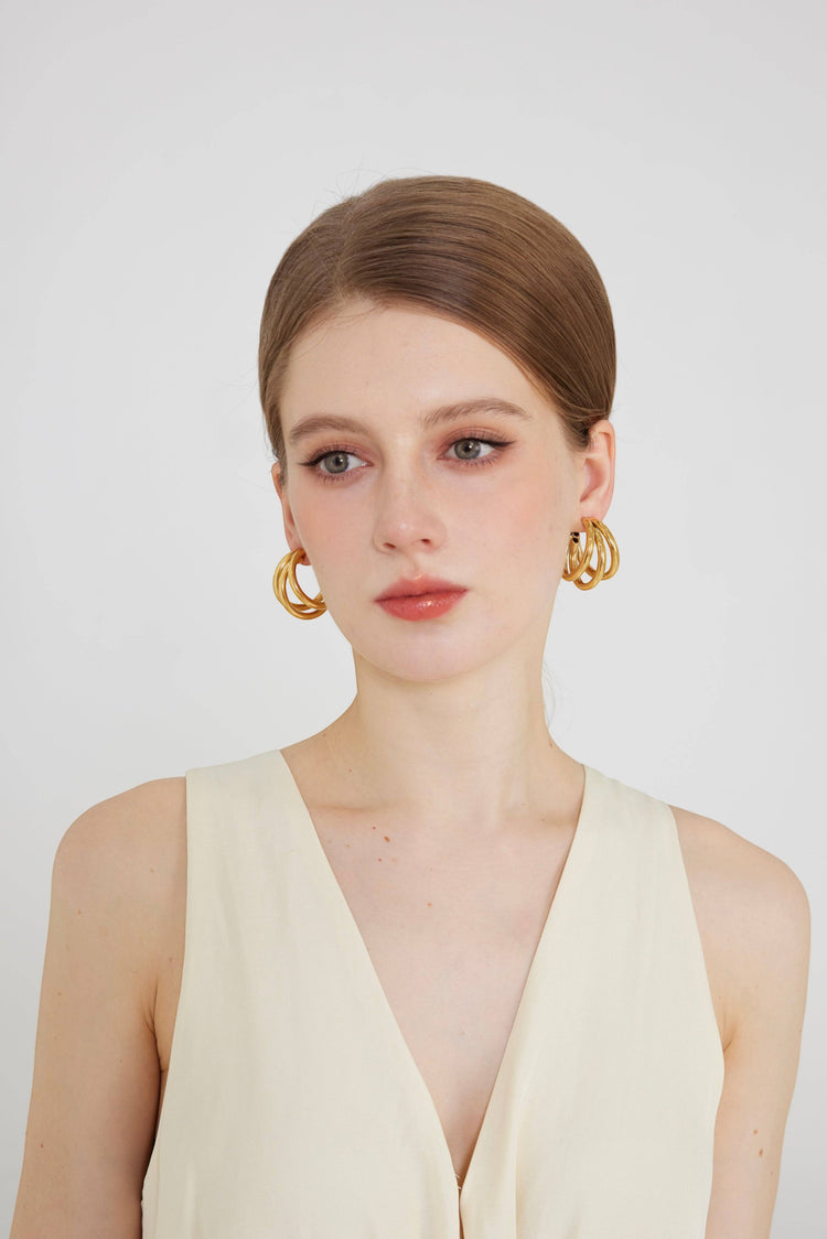 Audrey Hoop Earring