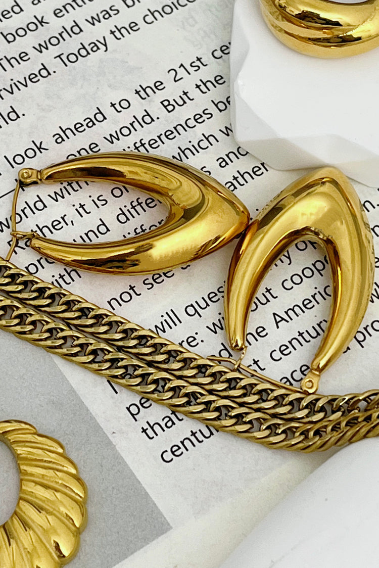 Percy hoops / Gold