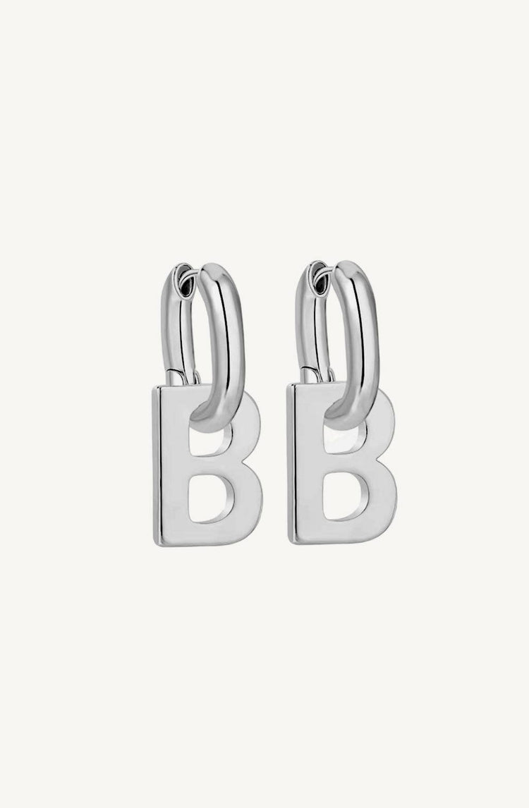 Briella Hoops / Silver