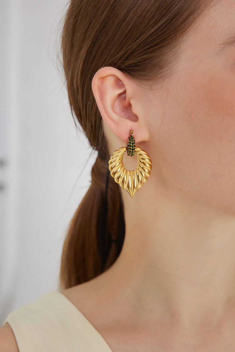 Luisa Hoop Earrings