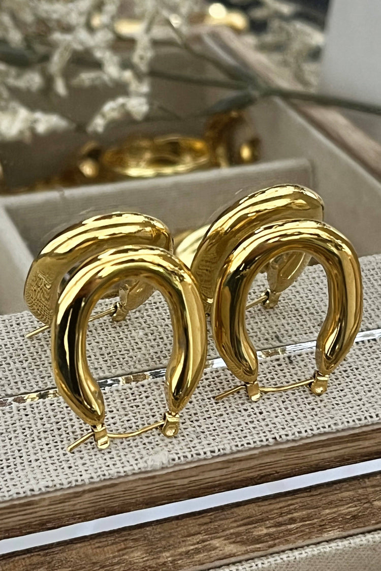 Maya Hoop earrings