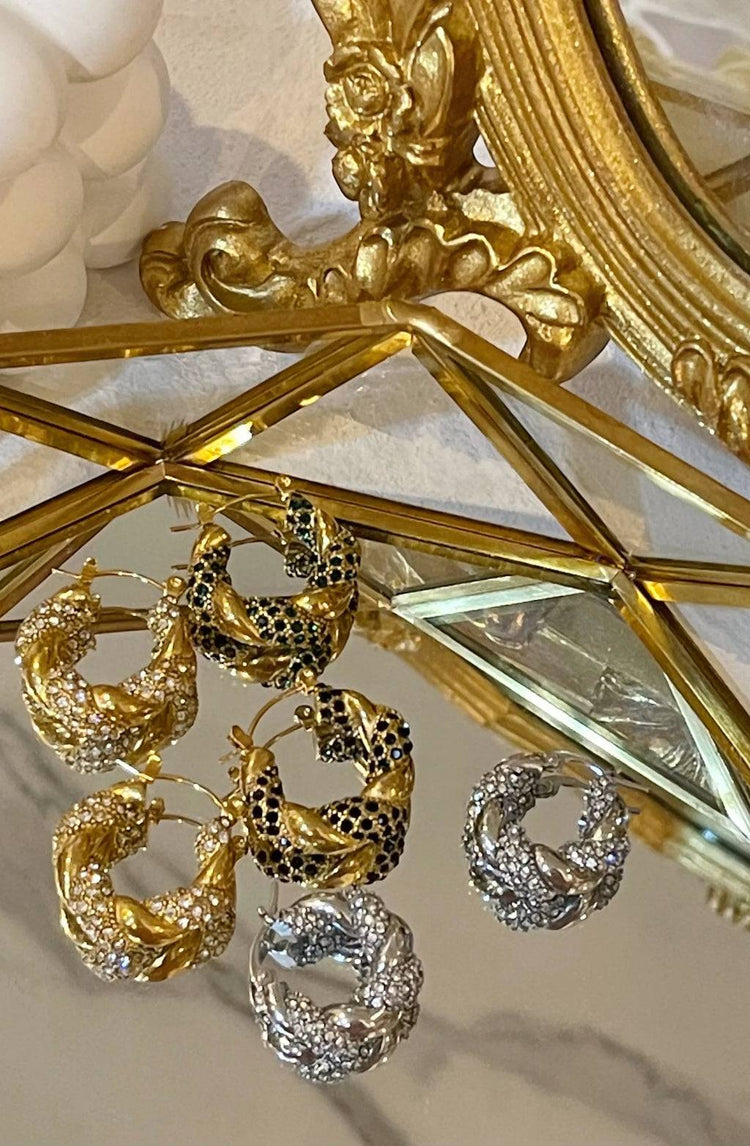 Lucia Twisted Earrings / Gold