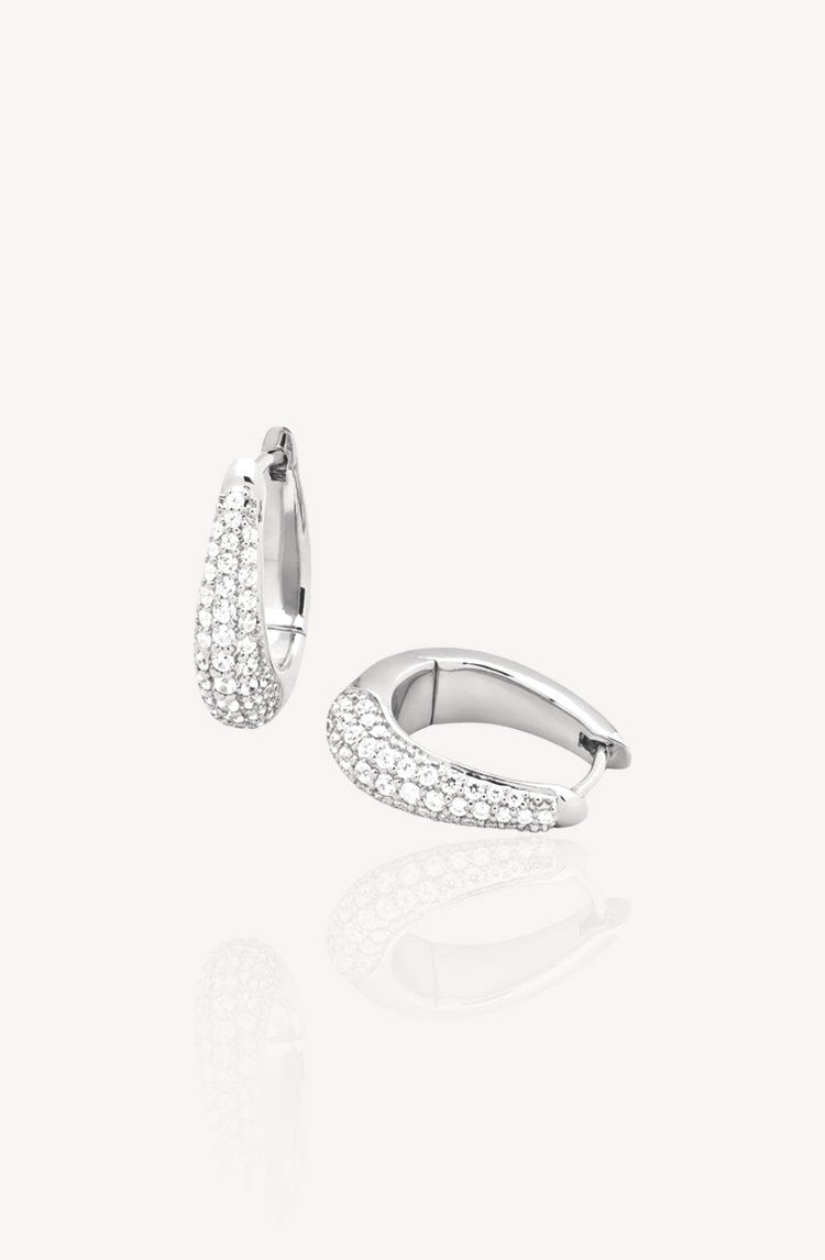 Hedy hoops / Silver