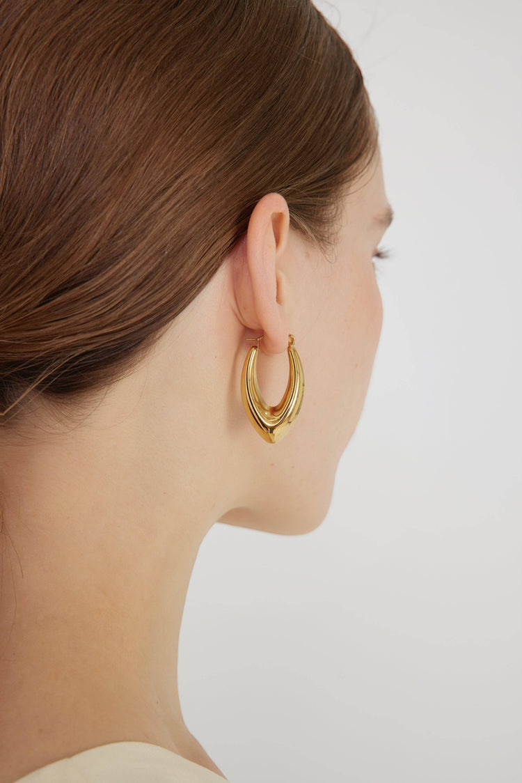 Percy hoops / Gold