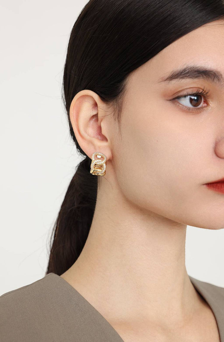 Verlina Hoop Earrings / Gold