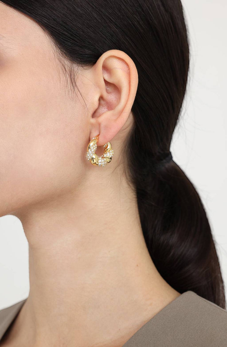 Lucia Twisted Earrings / Gold