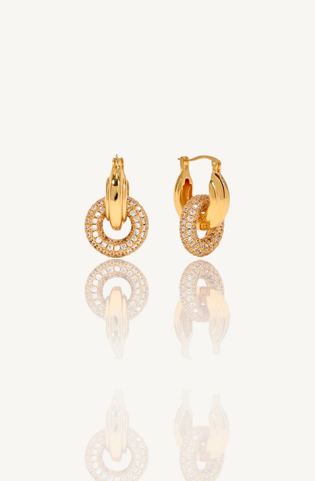 Aria Hoops / Gold – Silverose London Ltd