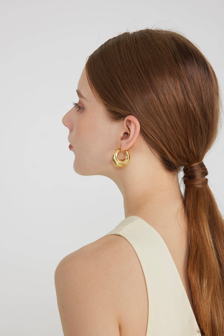 Charlotte Hoop Earrings