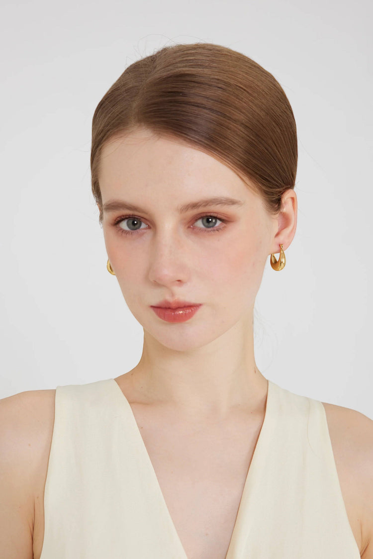Small Oval Hoops