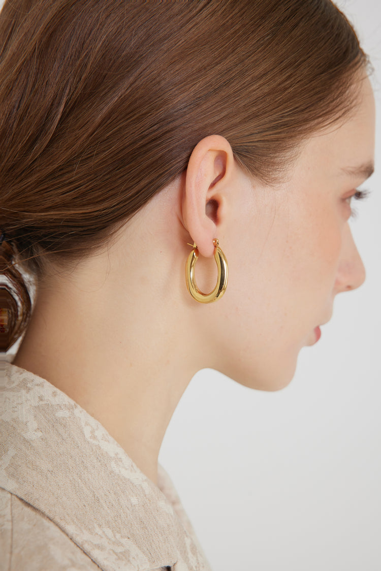 Maya Hoop earrings
