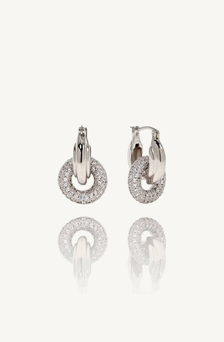 Aria Hoops / Silver