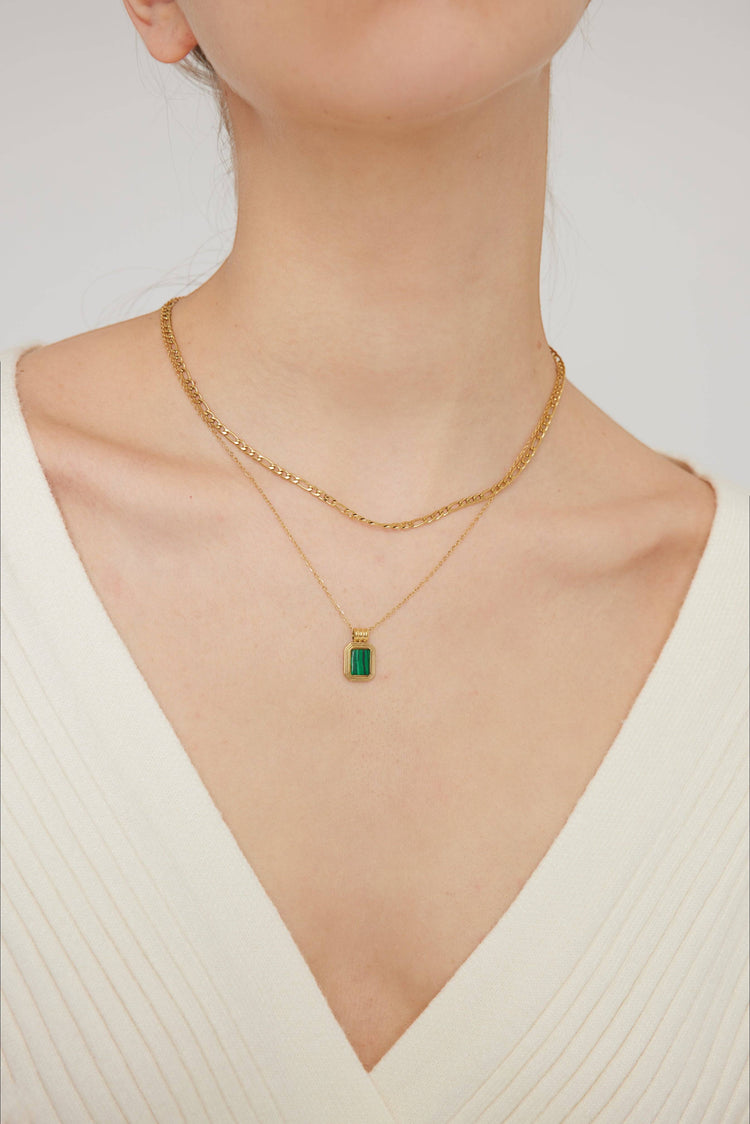 Zella Double chain necklace