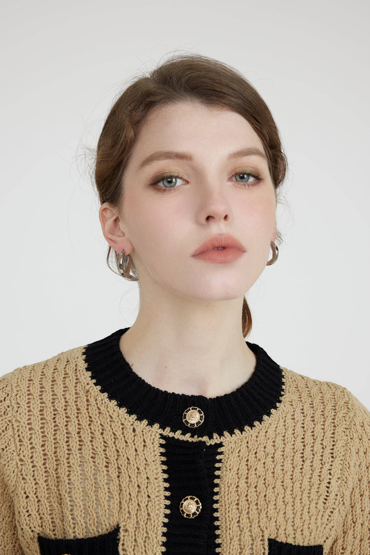 Caelia Medium Hoops / Silver
