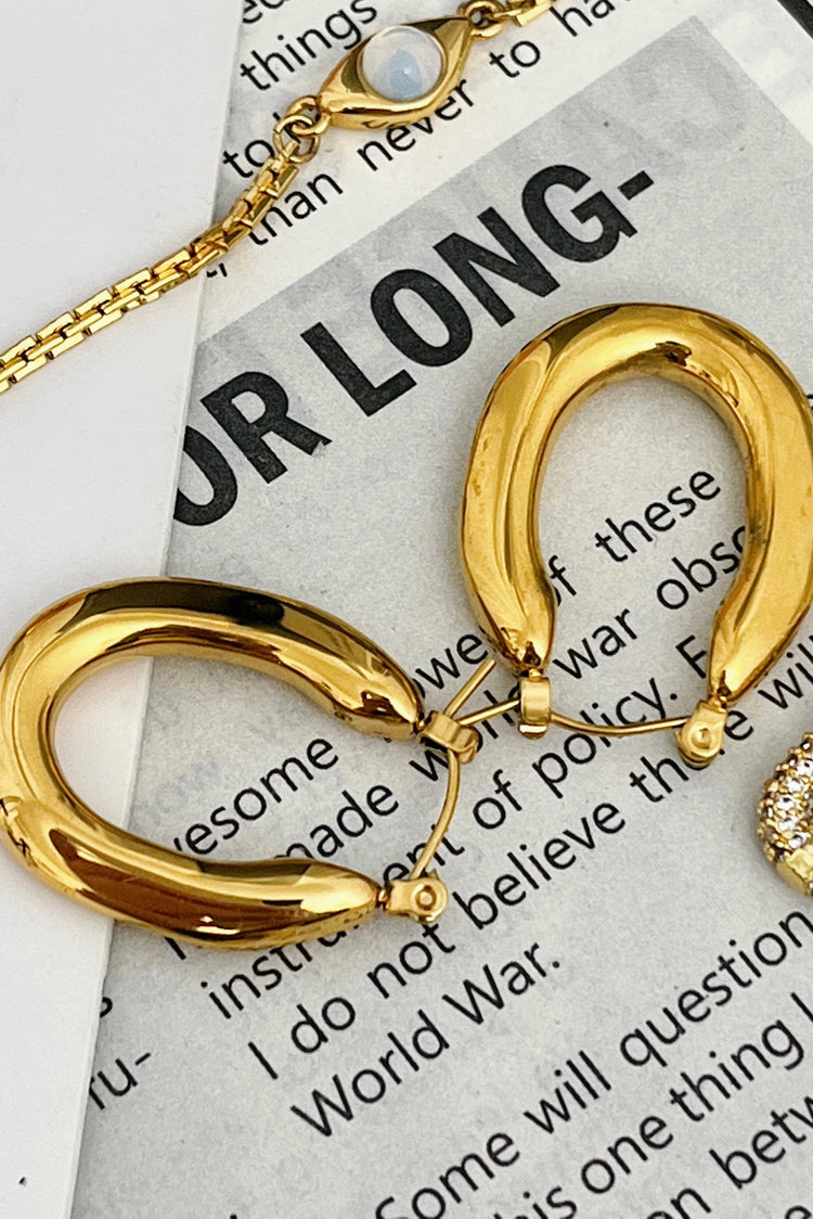 Maya Hoop earrings