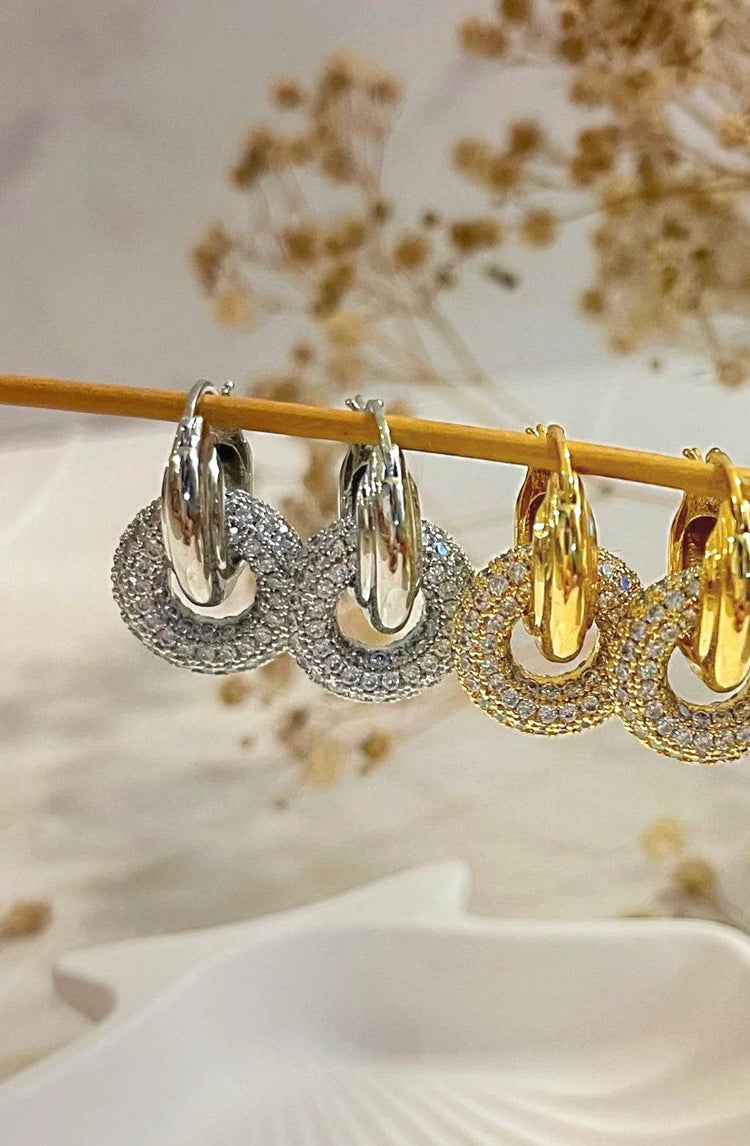 Aria Hoops / Silver