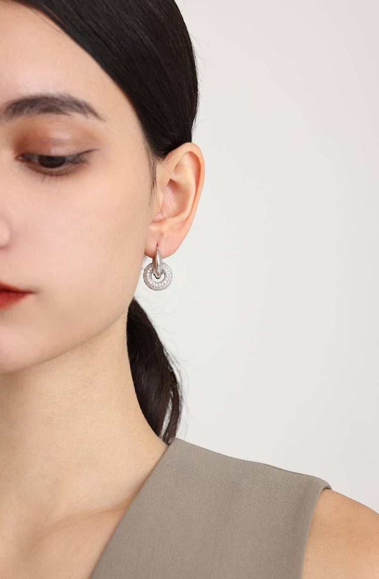 Aria Hoops / Silver