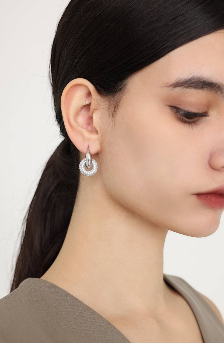 Aria Hoops / Silver