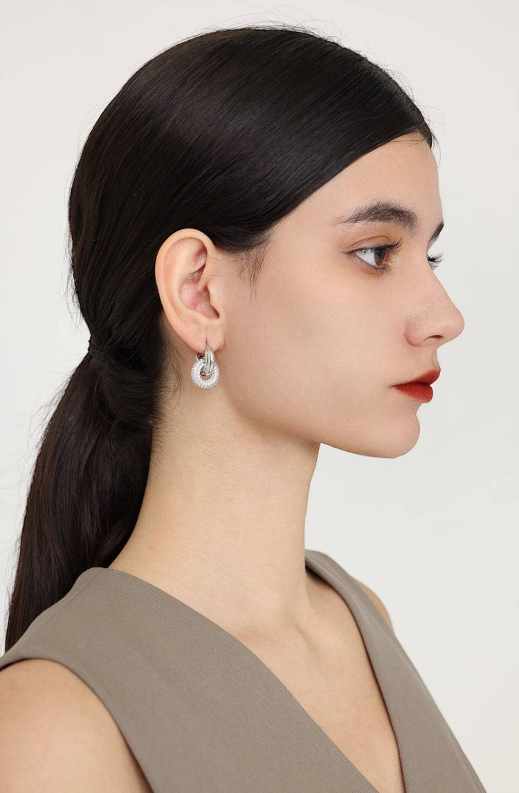 Aria Hoops / Silver