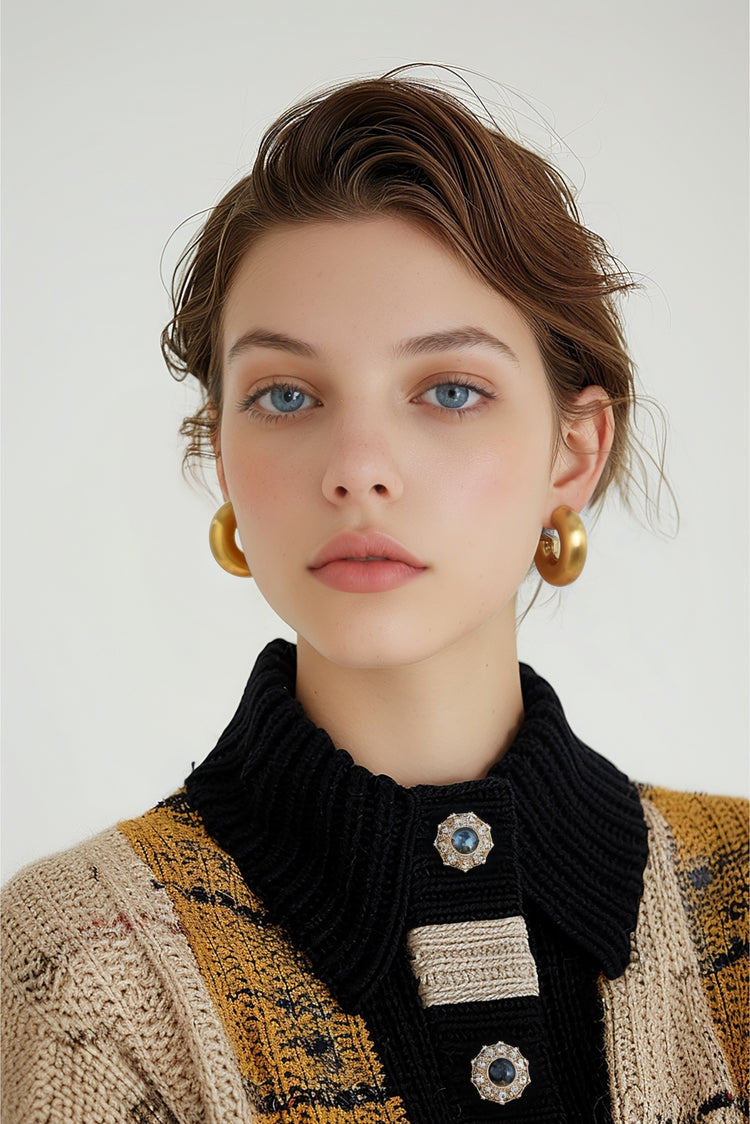 Velma matte earrings