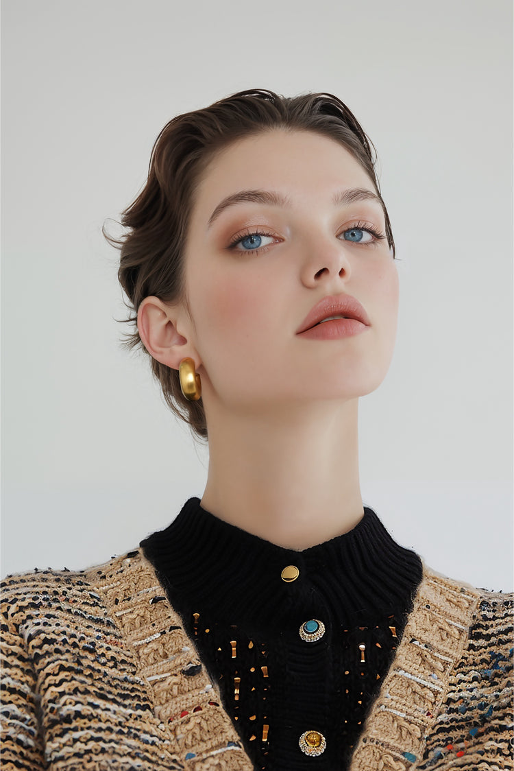 Velma matte earrings