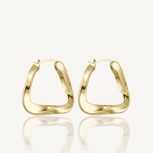 Felix hoop earrings / Gold