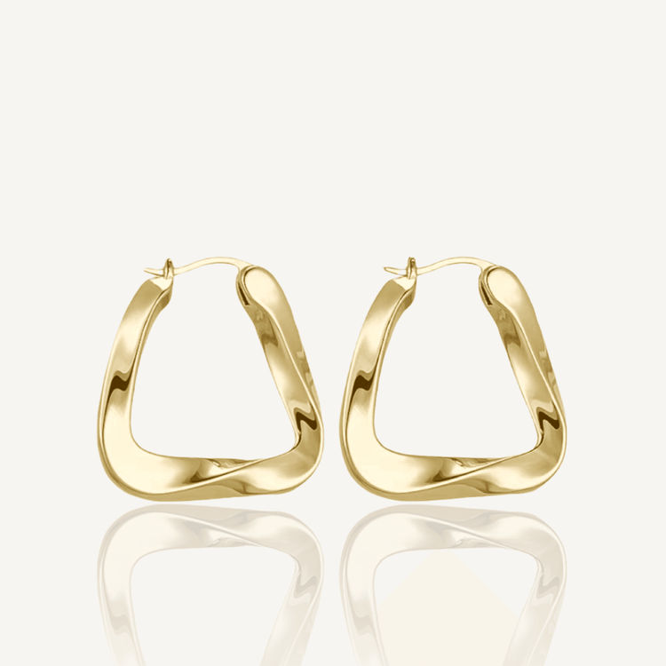 Felix hoop earrings / Gold