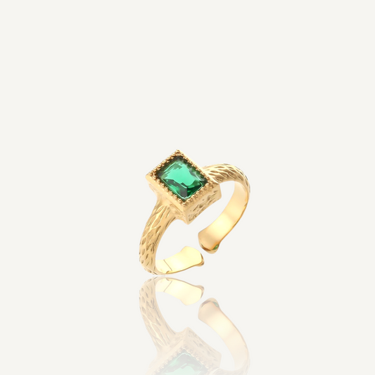 Lina ring / Emerald