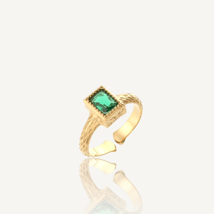 Lina ring / Emerald