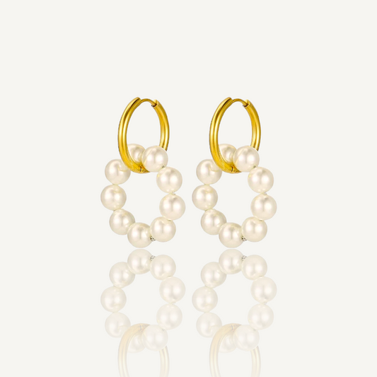Callie Pearl earrings