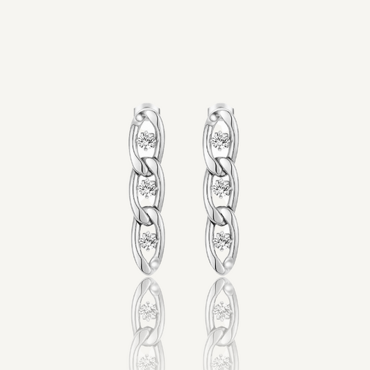 Hadley earrings / silver