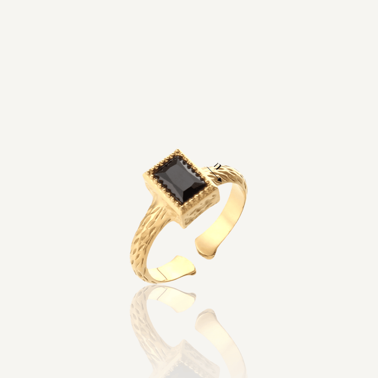 Lina ring / Onyx