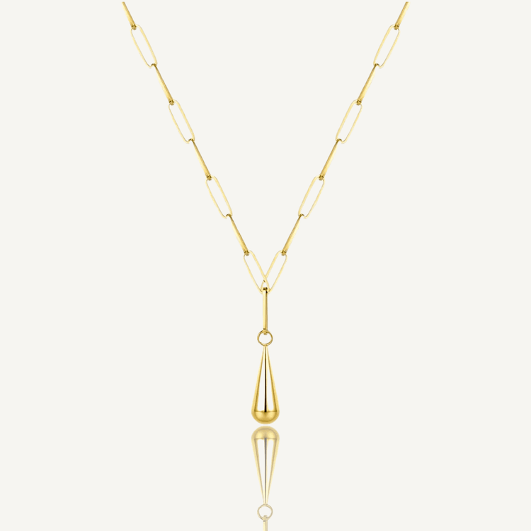 Waterdrop Necklace Gold