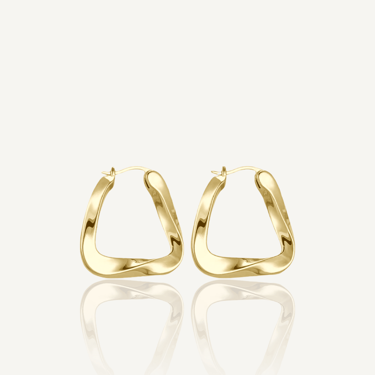 Felix hoop earrings / Gold