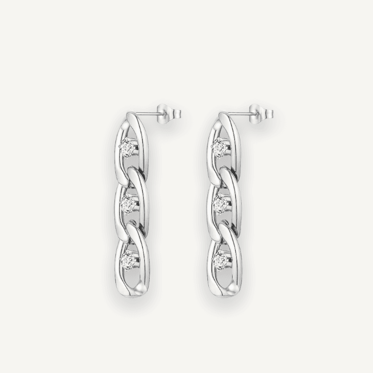 Hadley earrings / silver