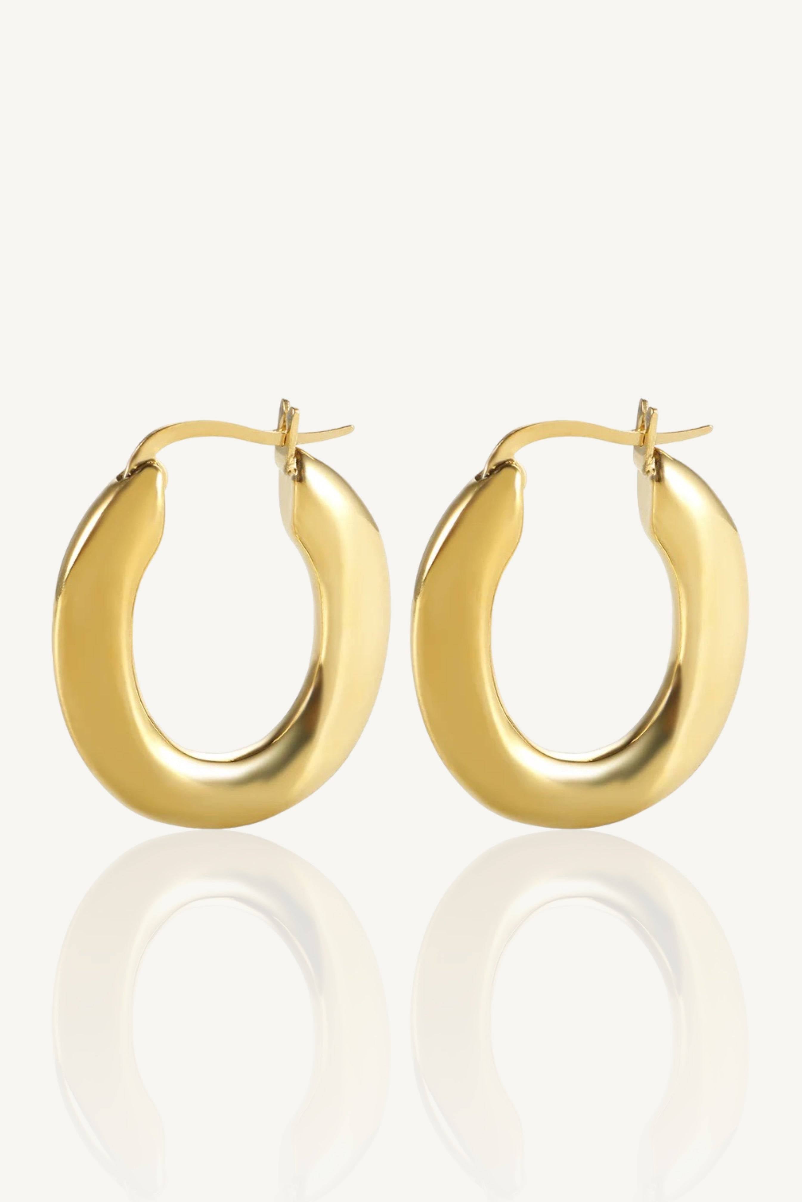 Maya Hoop Earrings - Hypoallergenic, Tarnish Resistant. Shop Now ...