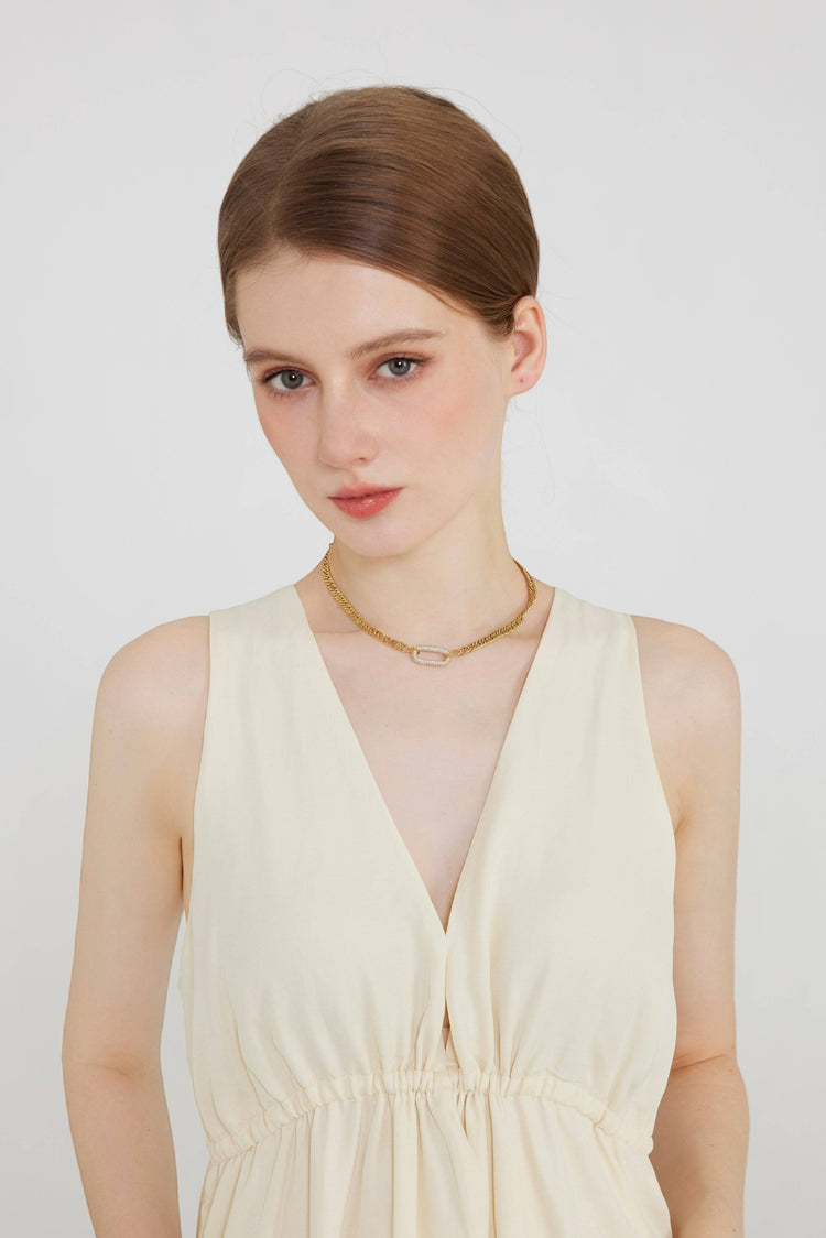 Margot Cuban Chain Necklace