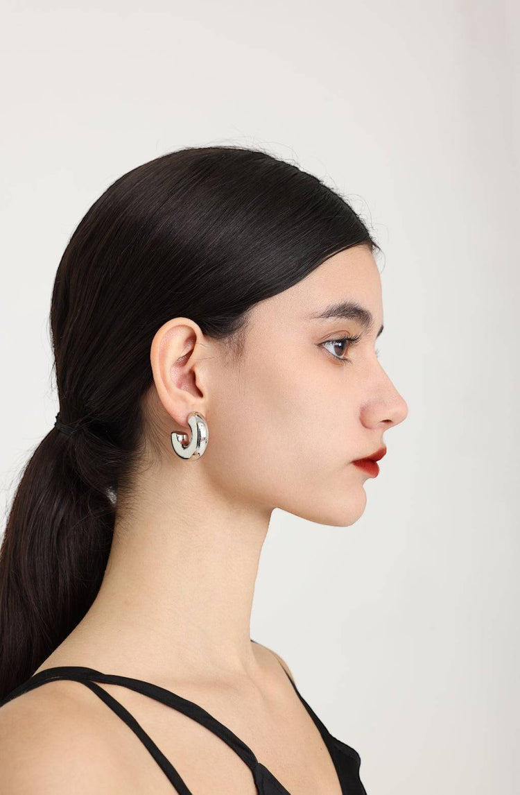 Velma Earrings / silver