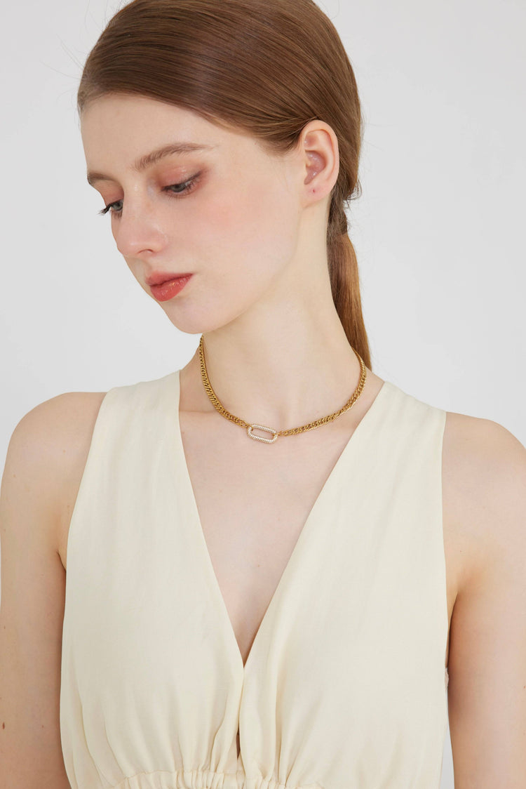 Margot Cuban Chain Necklace